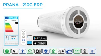Rekuperator Prana 210G ERP, max 60–100 cm