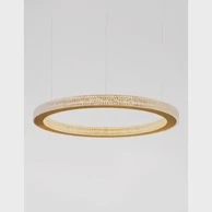 NOVA LUCE Visilica Fiore LED 60 W, 3000 K, 3530 lm, dimm, IP20 NL9285610, zlatna