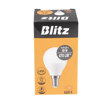 BLITZ Žarulja LED, 4.5W, 470LM, 6500K, P45