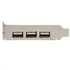 STARTECH Sučeljna kartica PEXUSB4DP, PCIe na USB 2.0