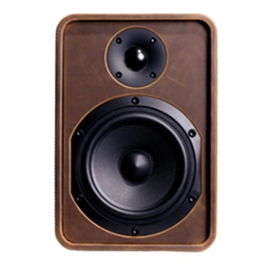 AUDIO PRO Zvučnik Mondial M.3, 2-way, 13 cm, regalni, koža, smeđa