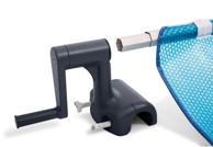 INTEX Ručni namotač za bazenske pokrivače 28051, sivi