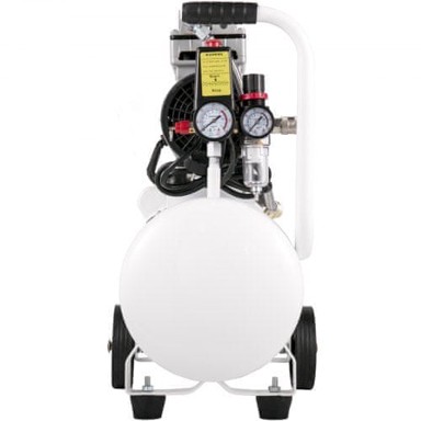 VEVOR Zračni kompresor 25 L, 750 W, bez ulja, prijenosni