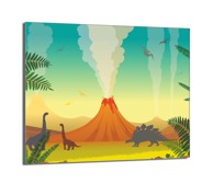 TMK Staklena zaštita za štednjak ili ploču za kuhanje 60x52, vulkan