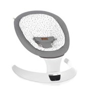 JANE Električna ljuljačka Moon, zvjezdani uzorak, bijela i siva  