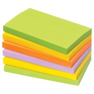 GLOBAL NOTES Samoljepljivi blok 125x75 mm 100 listova neon sortirano 5855-76