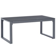 Stolić za kavu, 90 x 50 x 40 cm, aluminijski