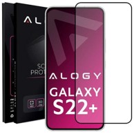 9H kaljeno staklo s punim ljepilom za Samsung Galaxy S22 Plus, crno
