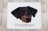 Podloga za miša Doberman, geometrijski motiv