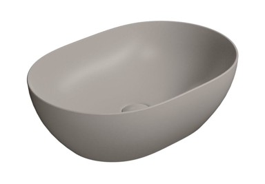 GSI Keramički ovalni umivaonik Pura Color, 50 x 35 cm