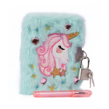 GREAT PRETENDERS Dnevnik Furry Friends Unicorn s bravicom i olovkom