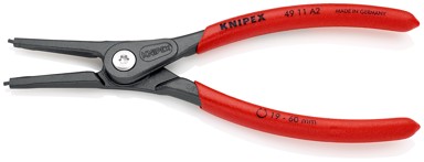 KNIPEX Kliješta za sigurnosne prstenove, 49 11 A2