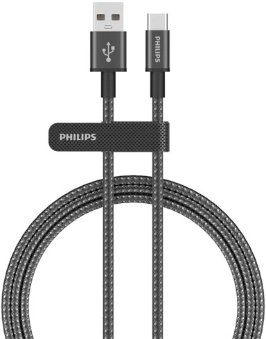 PHILIPS Kabel, USB-A na USB-C, 2 m, 3 A, 60 W, 480 Mbps