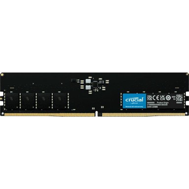 CRUCIAL RAM memorija DDR5, 4800 MHz, UDIMM, PC5-38400, CL40, 1.1V, 32 GB