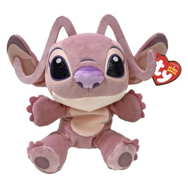 TY Plišana igračka Lilo & Stitch Angel, 15 cm, roza