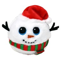 TY Plišana igračka Bouncers JACK snjegović 83075, pliš