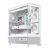 GAMEMAX Kućište računala VISTA 2 AW, E-ATX/ATX/Mini-ATX/Mini-ITX, Midi Tower, 1x 120 mm, bijela