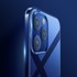 JOYROOM NBS ultra tanka prozirna maskica s metalnim okvirom, iPhone 12 Pro Max, crna
