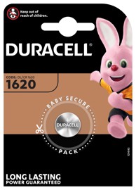 DURACELL Litijska baterija DL1620/CR1620, 1 kom