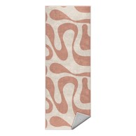 MILA HOME Ružičasta periva staza 80x200 cm Strawberry Latte 