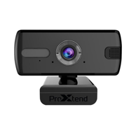 PROXTEND Web kamera X201, 3 MP, Full HD, USB 2.0, crna/srebrna