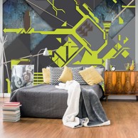 Foto tapeta Dynamic paths 350x270