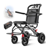 Lagana sklopiva invalidska kolica za starije osobe 8,6 kg