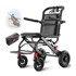 Lagana sklopiva invalidska kolica za starije osobe 8,6 kg