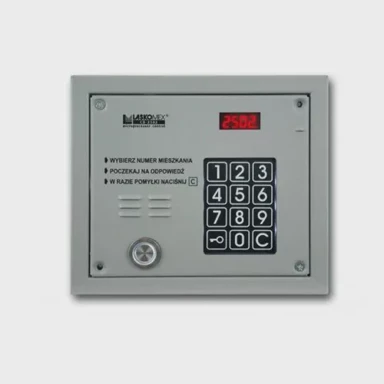 LASKOMEX Interfon CP-2503TP POL, vanjski, srebrni