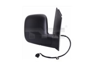 TYC Retrovizor VW Caddy 04-10, crni, lijevi, električni, grijani, asferičan, 5 pinova, 10-