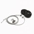 Visilica FLARA LED 45W 4000K 120cm, crna