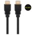 GOOBAY HDMI 2.0 kabel velike brzine s Ethernetom, 4K 60 Hz, 20 m, crni, pozlaćeni