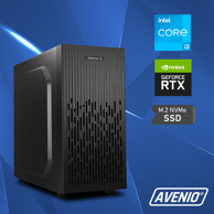 AVENIO Stolno računalo ProMedia / Intel Core i3-14100F, 16 GB DDR4, 512 GB NVMe SSD, NVIDIA GeForce RTX 3050 6 GB, Windows 11 Pro