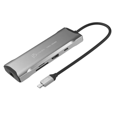 J5CREATE Mini docking stanica 4K60 Elite USB-C®, 10Gbps