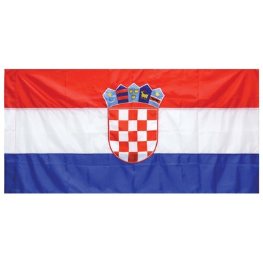 Zastava Republike Hrvatske, 100 x 200 cm, bez resica