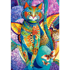 CASTORLAND Puzzle Feline Fiesta, 1500 kom., umjetnost