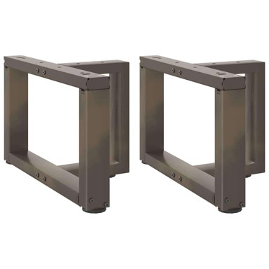 Noge za blagovaonski stol o-oblika, 60 x 60 x 73 cm, prirodna