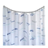 WENKO Konzola srebrene boje savijenog oblika kao držač za zavjesu za tuš ili kadu