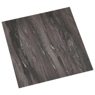 Samoljepljive PVC pločice za pod 30,5 x 30,5 cm, tamnosive, 20 kom