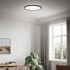 BRILO Plafonjera, BCL, LED, 22W, 3000lm, 4000K, 42x2,9 cm, crna