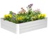 HOMESTAR Povišeni vrtni krevet 120x60x30,5 cm, sivi