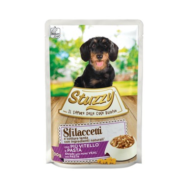 STUZZY Komadići s teletinom i tjesteninom, vrećica 100 g