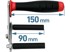 EXTOL PREMIUM Nosač ploča 8863108 set 2 kom