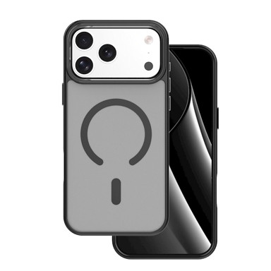 FROZEN MAG Maskica Open Ring za iPhone 17 Pro Max, crna