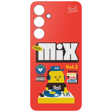 SAMSUNG Maskica za Galaxy S24 FE, Flipsuit, TPU, crvena