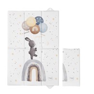 CEBA BABY Sklopiva podloga za prematanje, 60 x 40 cm, Basic Rainbow Walk