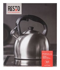RESTO Kitchenware Kettle 3 L, stainless steel