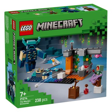 LEGO Minecraft Susret s Warden-om 21274