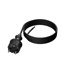 Gumeni kabel za napajanje s ravnim utikačem 3 m 3 x 1 mm² 16 A IP44 H07RN-F