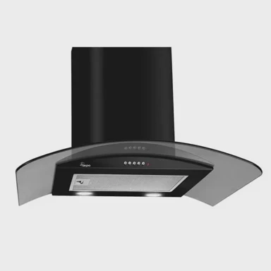 AKPO Kuhinjska napa WK-4 Largo Eco 60, zidna, crna